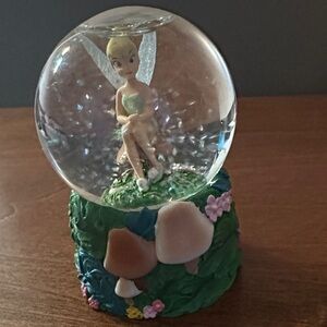 Disney Tinker Bell Globe with Green and Pink Accents